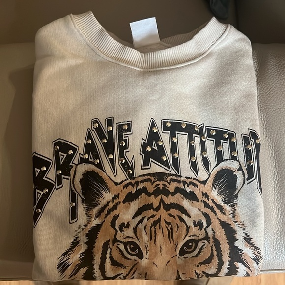 Zara Girls Tiger Sweatshirt - Picture 2 of 4